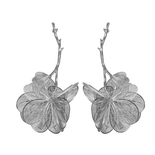 Brass Drop Earring, plated, fashion jewelry & for woman, more colors for choice, Sold By PC