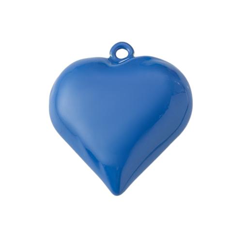 Brass Heart Pendants, plated, DIY & enamel, more colors for choice, nickel, lead & cadmium free, 40.77x16.60x38.50mm, Sold By PC