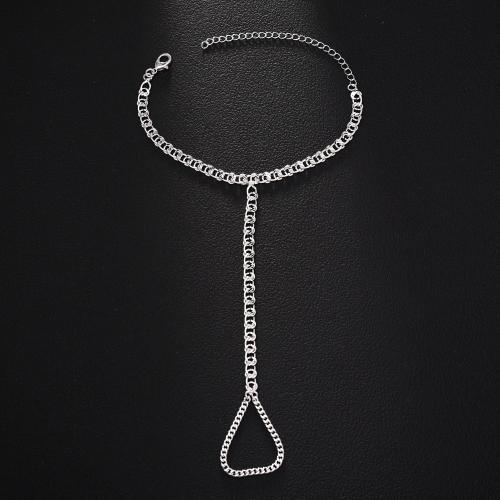 Gothic Bracelet Ring, Brass, with Copper Alloy, plated, fashion jewelry & for woman, more colors for choice, Sold By PC