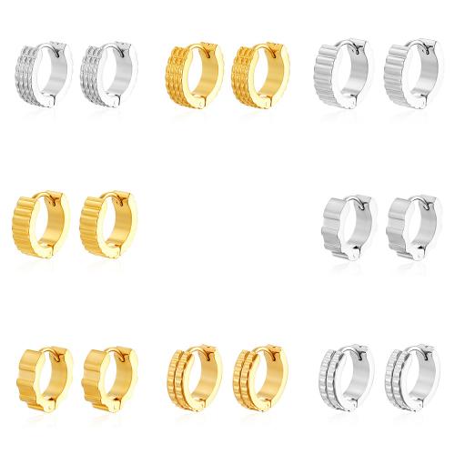 Stainless Steel Lever Back Earring, 304 Stainless Steel, plated, fashion jewelry & different styles for choice & for woman, more colors for choice, Sold By Pair