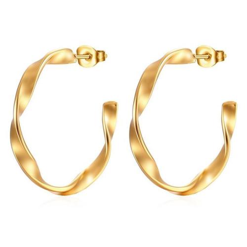Stainless Steel Stud Earrings, 304 Stainless Steel, plated, fashion jewelry & for woman, more colors for choice, Sold By Pair