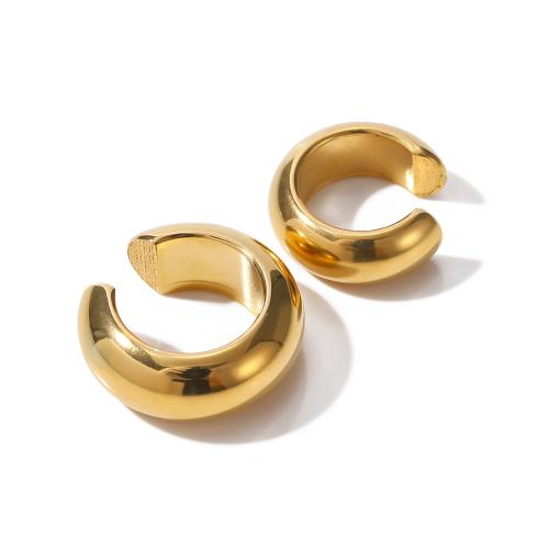 304 Stainless Steel Earring Clip, plated, fashion jewelry & for woman, more colors for choice, Sold By Pair