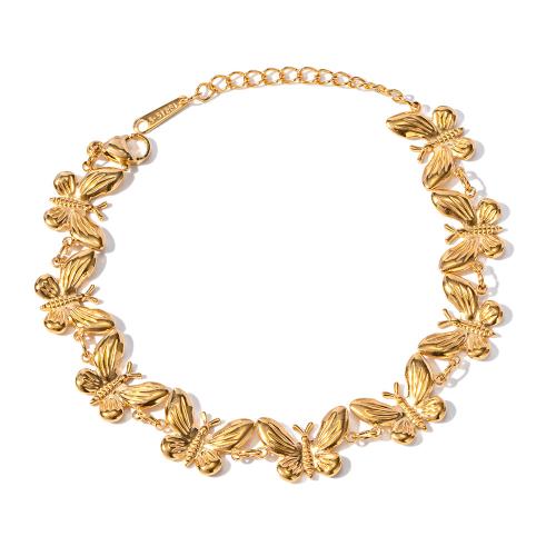 Stainless Steel Jewelry Bracelet, 304 Stainless Steel, plated, fashion jewelry & for woman, golden, Sold By PC