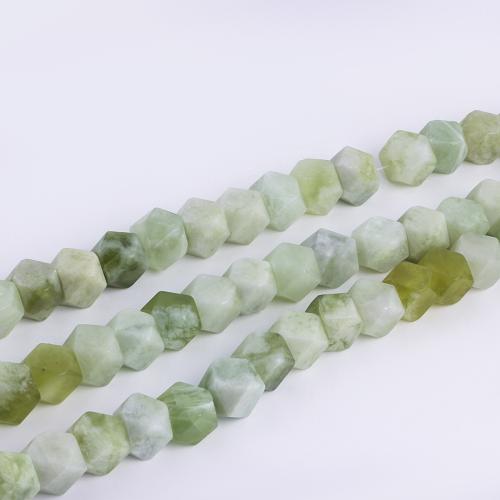 Gemstone Jewelry Beads, Jade New Mountain, DIY, mixed colors, 10x10mm, Sold Per 37 cm Strand