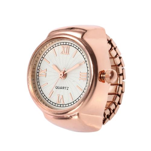 Tibetan Style Finger Ring Watch, Round, plated, fashion jewelry & Unisex, more colors for choice, 20mm, US Ring Size:5-9, Sold By PC