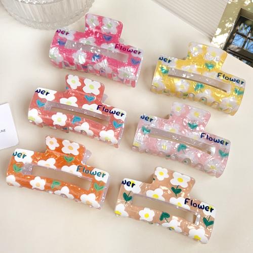 Clips de Garra, plástico PVC, Joyería, más colores para la opción, libre de níquel, plomo & cadmio, Vendido por UD