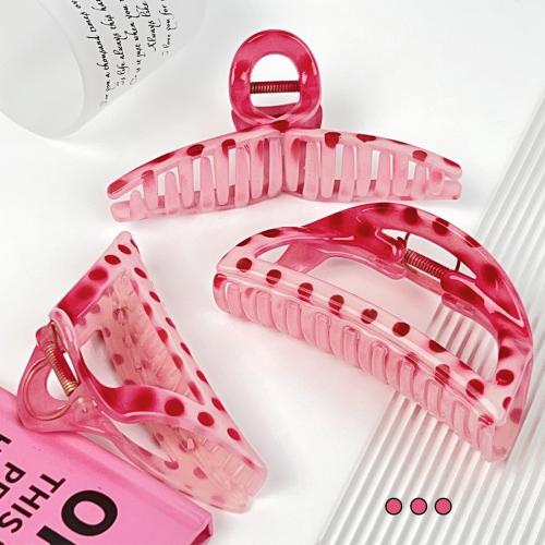 Clips de Garra, Plástico, Joyería, más colores para la opción, libre de níquel, plomo & cadmio, Vendido por UD