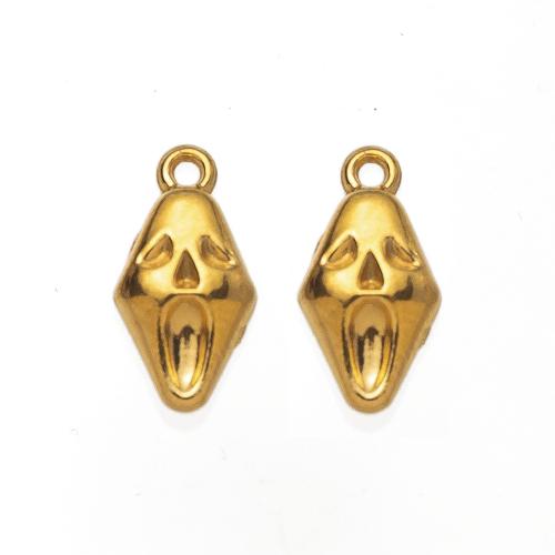 Stainless Steel Pendants, 304 Stainless Steel, DIY, more colors for choice, 6.03x3.74x14.42mm, Sold By PC