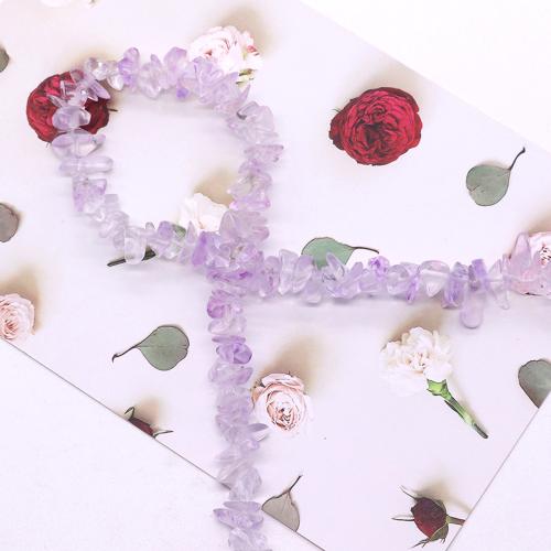 Amethyst Beads, DIY, purple, 8mm, Sold By Strand