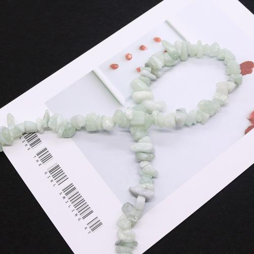 Natural Jade Beads, Jade New Mountain, DIY, green, 8mm, Sold By Strand