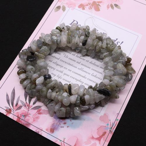 Natural Labradorite Beads, irregular, DIY, mixed colors, 8mm, Sold By Strand