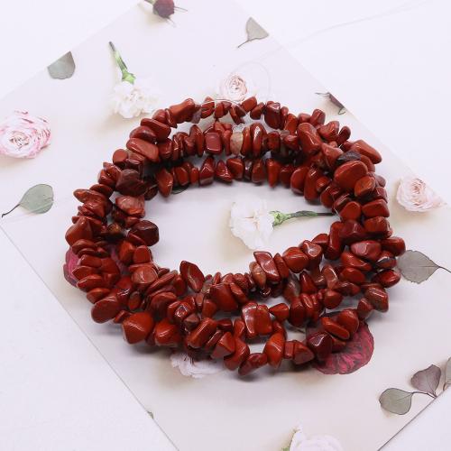 Natural Aventurine Beads, Red Aventurine, irregular, DIY, red, 8mm, Sold By Strand