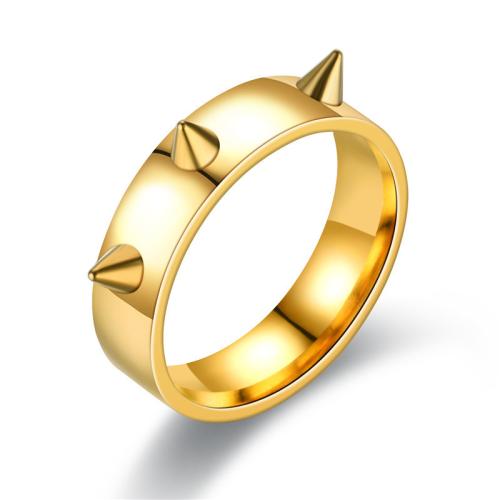 Partículas de acero anillo, chapado, unisexo & diverso tamaño para la opción, más colores para la opción, tamaño:6-12, Vendido por UD