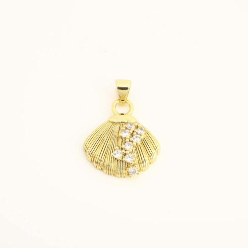 Cubic Zirconia Micro Pave Brass Pendant, DIY & micro pave cubic zirconia, more colors for choice, Sold By PC