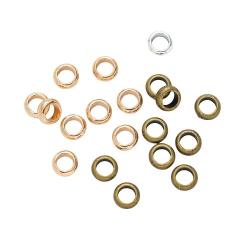 Tibetan Style Jewelry Beads, Round, plated, DIY, more colors for choice, 200Strands/Bag, Sold By Bag