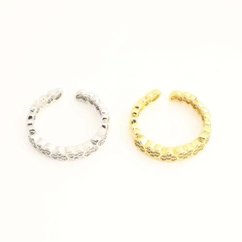 Brass Finger Ring, fashion jewelry & for woman, more colors for choice, Sold By PC