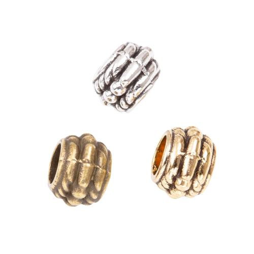 Tibetan Style Jewelry Beads, plated, DIY, more colors for choice, 200PCs/Bag, Sold By Bag