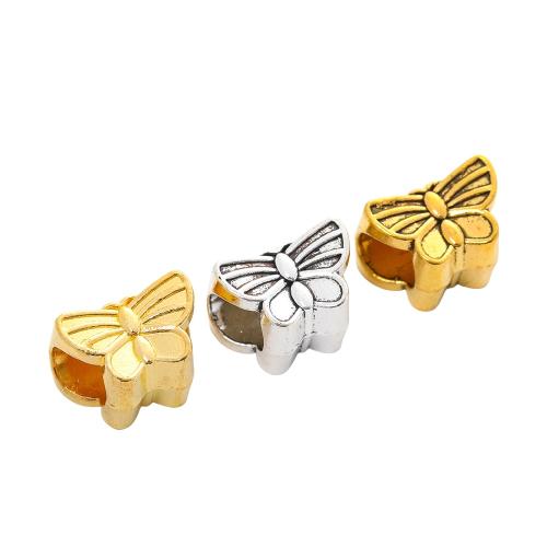Tibetan Style Jewelry Beads, Butterfly, plated, DIY, more colors for choice, 200PCs/Bag, Sold By Bag