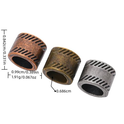 Tibetan Style Jewelry Beads, plated, DIY, more colors for choice, 200PCs/Bag, Sold By Bag