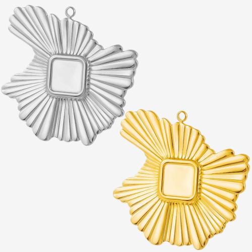 Edelstahl Anhänger Einstellung, 304 Edelstahl, plattiert, DIY, keine, 10PCs/Tasche, verkauft von Tasche