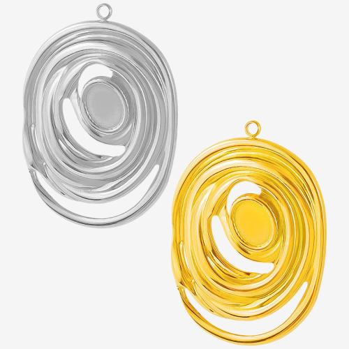 Edelstahl Anhänger Einstellung, 304 Edelstahl, plattiert, DIY, keine, 10PCs/Tasche, verkauft von Tasche