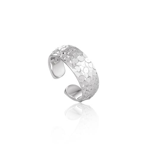 925 Sterling Silver Earring Cuff, platinum plated, fashion jewelry & for woman, Sold By PC