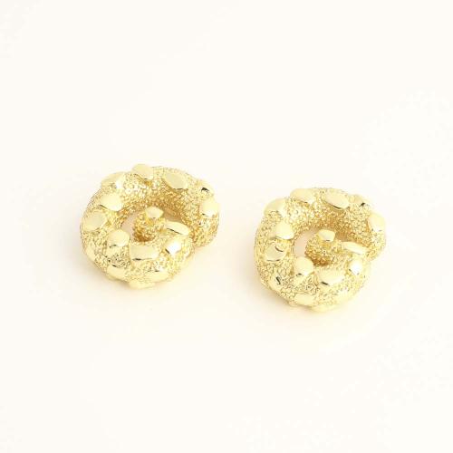 Brass Jewelry Beads, Letter G, DIY, golden, Sold By PC