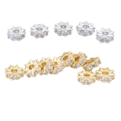Rhinestone Tibetan Style Beads, DIY & with rhinestone, more colors for choice, 10PCs/Bag, Sold By Bag