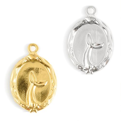 Stainless Steel Pendants, 304 Stainless Steel, plated, DIY, more colors for choice, 10PCs/Bag, Sold By Bag