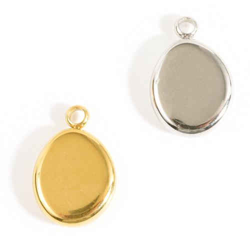 Stainless Steel Pendant Setting, 304 Stainless Steel, plated, DIY, more colors for choice, 10PCs/Bag, Sold By Bag