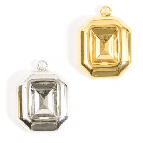 Stainless Steel Pendant Setting, 304 Stainless Steel, plated, DIY, more colors for choice, 10PCs/Bag, Sold By Bag
