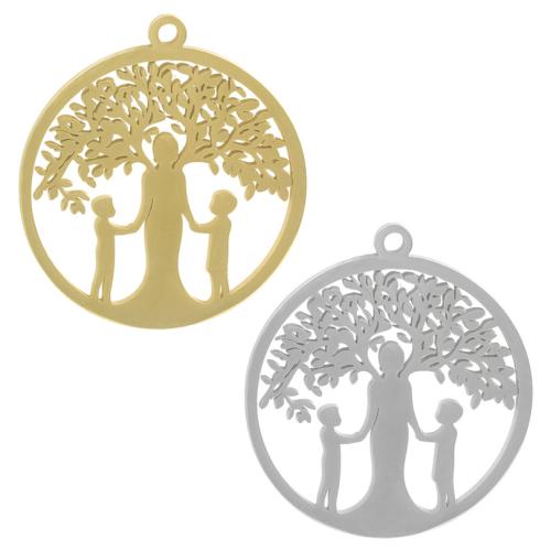 Stainless Steel Pendants, 304 Stainless Steel, plated, DIY & hollow, more colors for choice, 10PCs/Bag, Sold By Bag