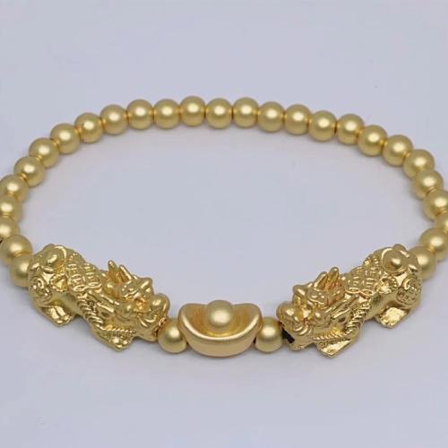 Messing Armband, verschiedene Stile für Wahl & für Frau & Emaille, beads length 5mm, Länge:ca. 6-8 ZollInch, verkauft von PC