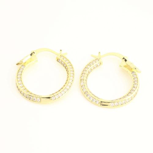 Messing Leverback Ohrring, Modeschmuck & Micro pave Zirkonia & für Frau, keine, verkauft von Paar