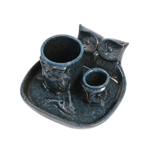 Traditional Ceramic Inserted Burner Incense Seat, Porcelain, for home and office, more colors for choice, Sold By PC