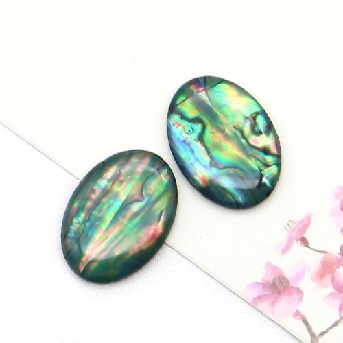 Resin Cabochon, with Plastic, DIY, mixed colors, 18x25mm, Sold By PC