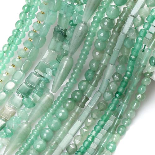 Natural Aventurine Beads, Green Aventurine, DIY & different styles for choice, Sold By Strand