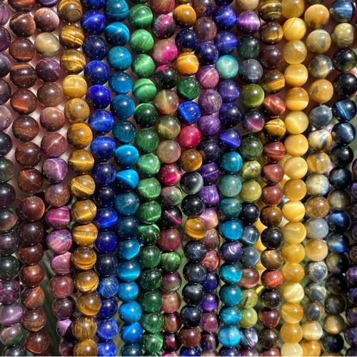 Natural Tiger Eye Beads, DIY & different size for choice, more colors for choice, Sold By Strand