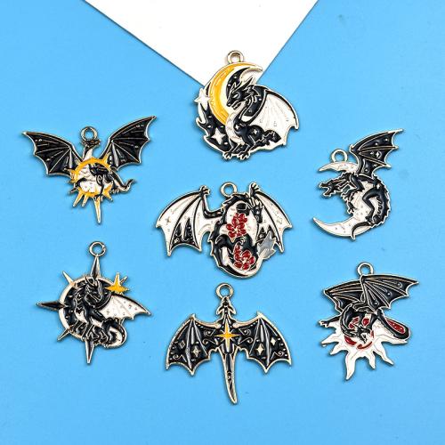 Tibetan Style Enamel Pendants, DIY & different styles for choice, 100PCs/Bag, Sold By Bag
