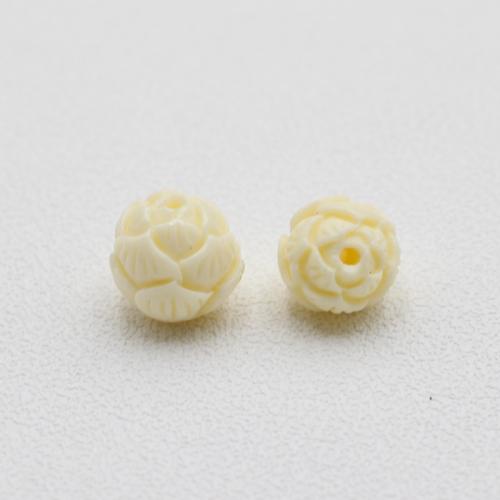 Natural Coral Beads, Flower, Carved, DIY & 3D effect & different size for choice, more colors for choice, Sold By PC