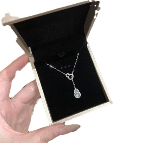 Brass Necklace, with Resin, with 5cm extender chain, plated, fashion jewelry & for woman & two tone, more colors for choice, Length:Approx 40 cm, Sold By PC