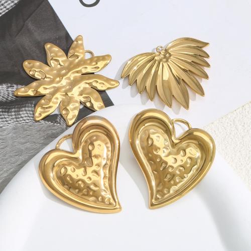 Stainless Steel Pendants, 304 Stainless Steel, plated, DIY & different styles for choice, more colors for choice, Sold By PC