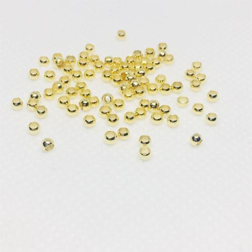 Brass Jewelry Beads, plated, DIY & different size for choice, more colors for choice, Sold By G