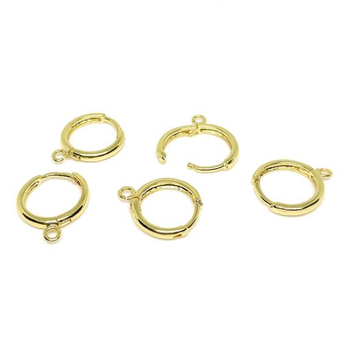 Brass Hoop Earring Components, plated, DIY & different styles for choice, 10Pairs/Bag, Sold By Bag