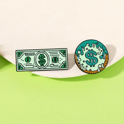 Enamel Brooch, Tibetan Style, Unisex & different styles for choice, Sold By PC