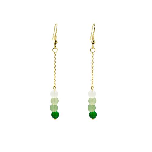 resina Pendientes con Colgantes, con aleación de zinc, chapado, diferentes estilos para la opción & para mujer, earring length 60-100mm, Vendido por Par