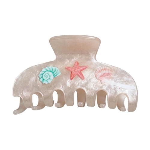 Hair Claw Clips, PVC Plastic, stoving varnish, for woman, more colors for choice, Sold By PC