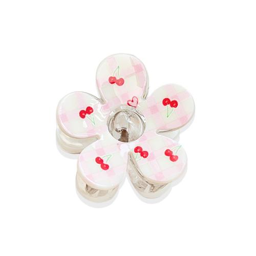 Hair Claw Clips, Plastic, Flower, handmade, different designs for choice & for woman & hollow, Sold By PC