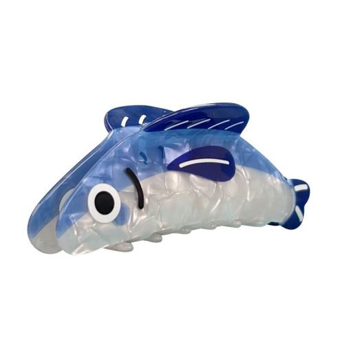 Hair Claw Clips, PVC Plastic, Fish, stoving varnish, different size for choice & for woman, Sold By PC
