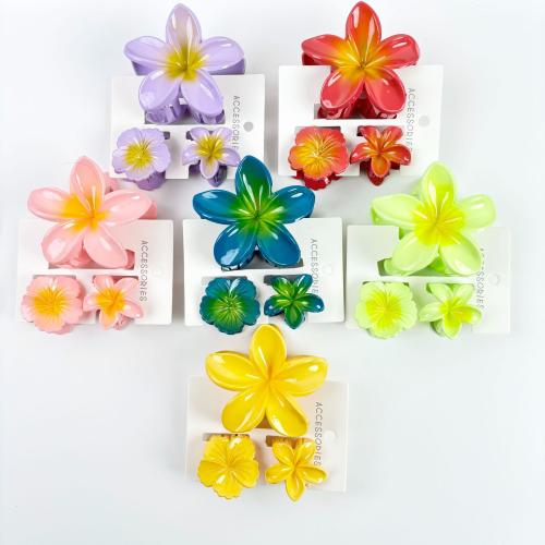 Hair Claw Clips, Plastic, fashion jewelry, more colors for choice, Sold By PC